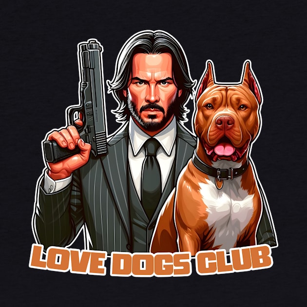 LOVE DOG (Gun) CLUB by Rawlifegraphic